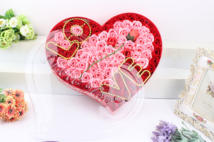 Valentine's Day Mother's Day Gift Love Rose Soap Flower Gift Box Birthday Gift display picture 6