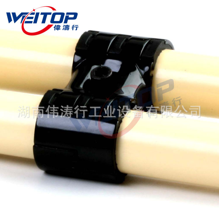 郴州精益管接头 线棒接头配件 湖南货架连接件厂家 工作台HJ-11