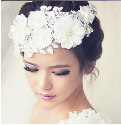 Hairpin hair clip hair accessories for women headdress handmade bud wedding dress hairdressing headdress wedding accessories