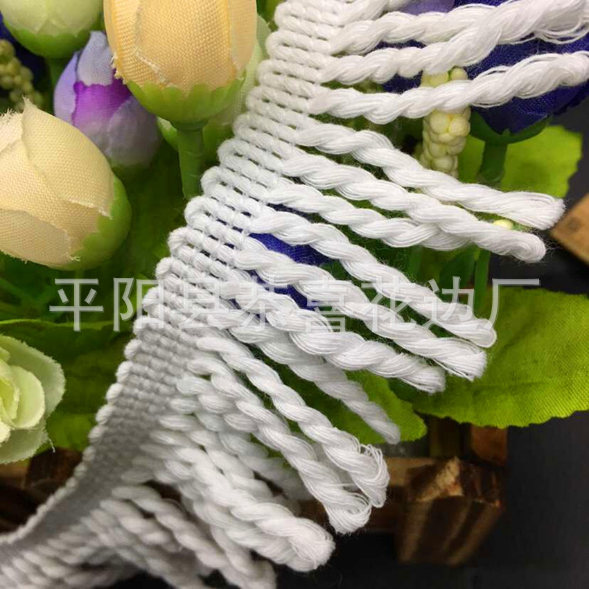 4.5CM涤棉排须绳