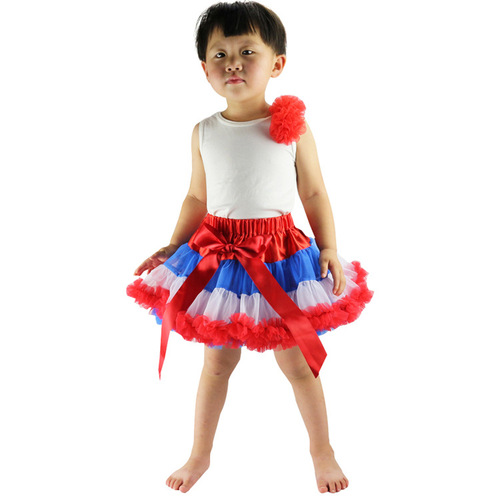 Children toddlers baby colorful ballet dance skirt pettiskirt TUTU skirt princess stage performance skirts model show princess skirts for kids