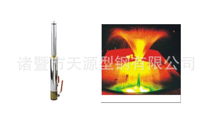 100厂家直批不锈钢喷泉喷头 带阀叠银菇喷头 1寸不锈钢叠银菇喷头