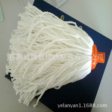 苍南县腾创长期批发塑料头白色棉纱拖把头厂家提供拖把纱