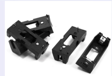 高品质CR123A电池盒 16340 17335 带插针式锂电池座电池盒PCB焊板