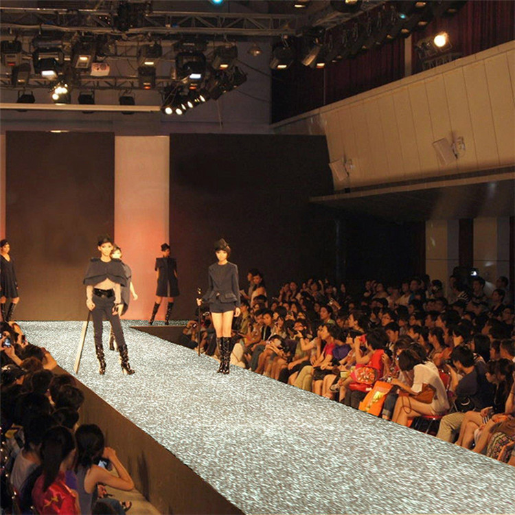 炫彩撒粉闪光个性地毯无纺布　亮晶晶金葱婚庆亮舞台地毯无纺布