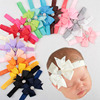 Children's headband with bow, elastic hair accessory
