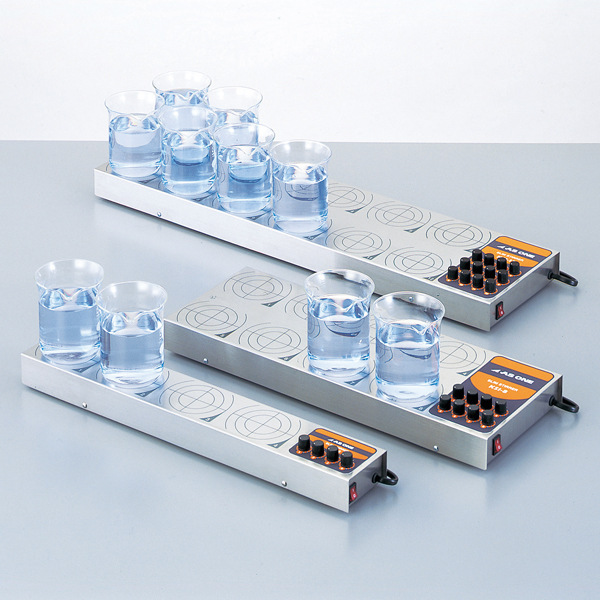 省空间磁力搅拌器 KSI-4 AsOne  1-4239