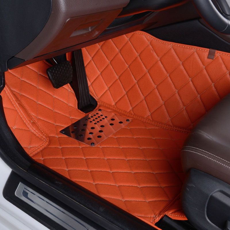 new pattern Leatherwear wide enlargement automobile door mat surround Conjoined Car Dedicated door mat wholesale Models Complete