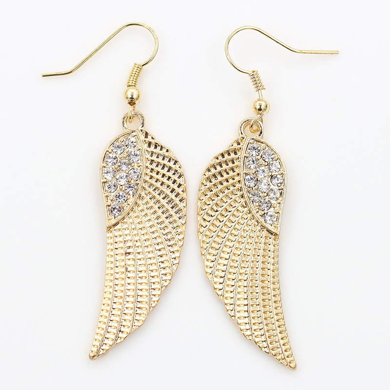 Moda Angel Angel Wing Earring Jewelry Al Por Mayor display picture 1