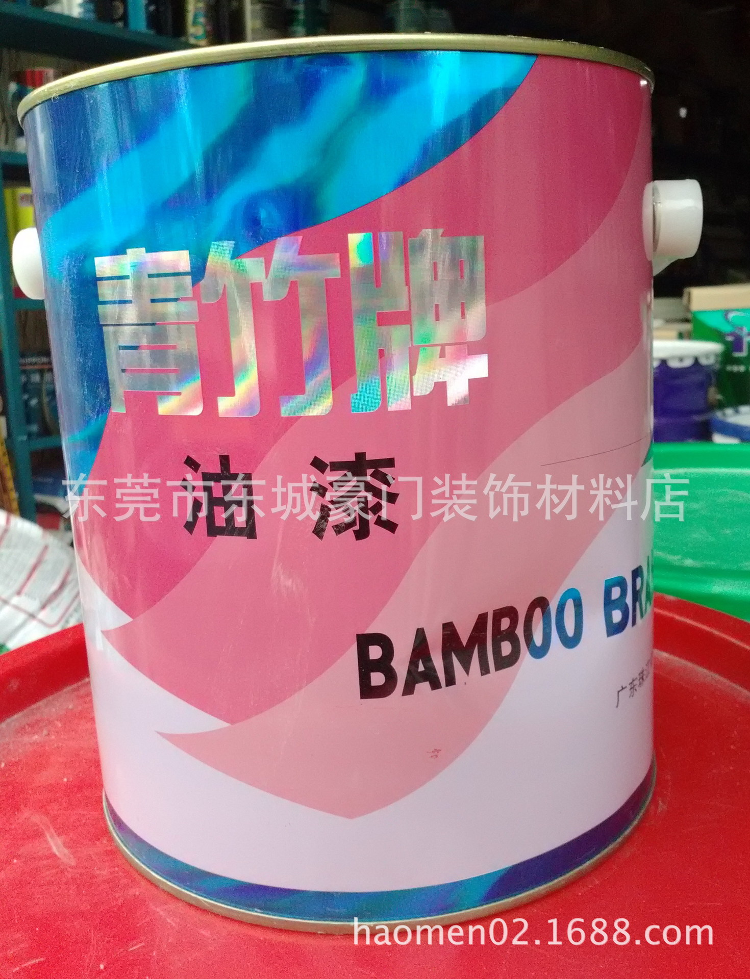 wholesale Bamboo Nitro External use Enamel 3KG Ironware Lacquer ware paint coating