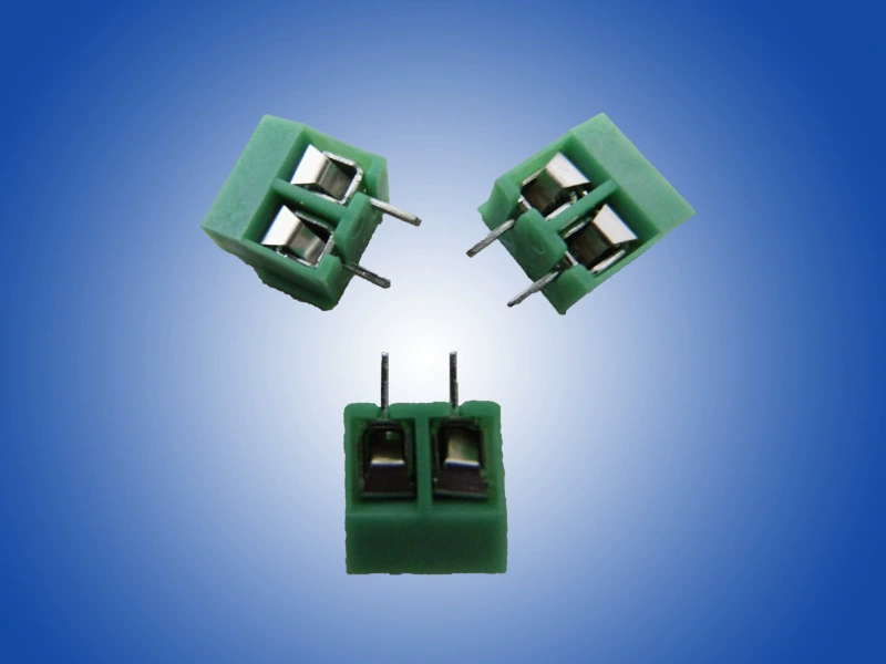 Производство KF126-2P, 3P, 4P шотовон-type 5.0 шаг, клемма кабельной плат PCB