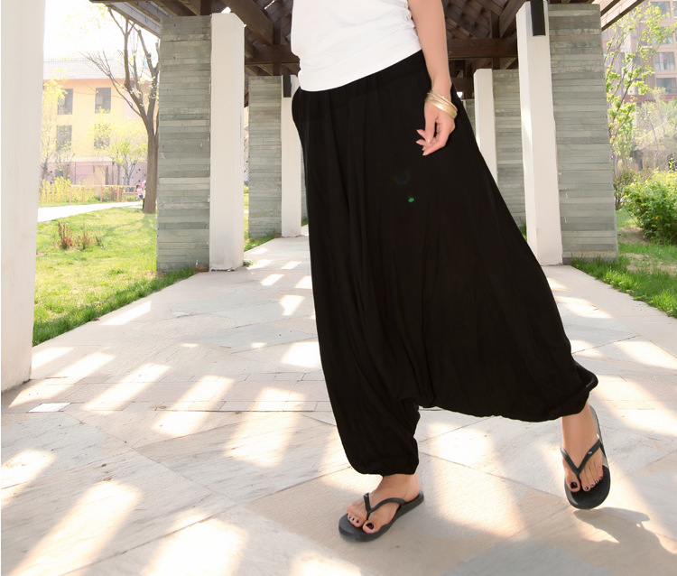 香云纱2017尼泊尔大裆裤民族风男女休闲瑜伽舞蹈裤飞鼠裤厂家直销|ms