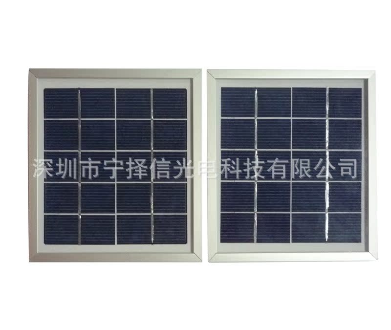 批量供应优质多晶3W太阳能光伏板，用于太阳能水泵，太阳能投光灯