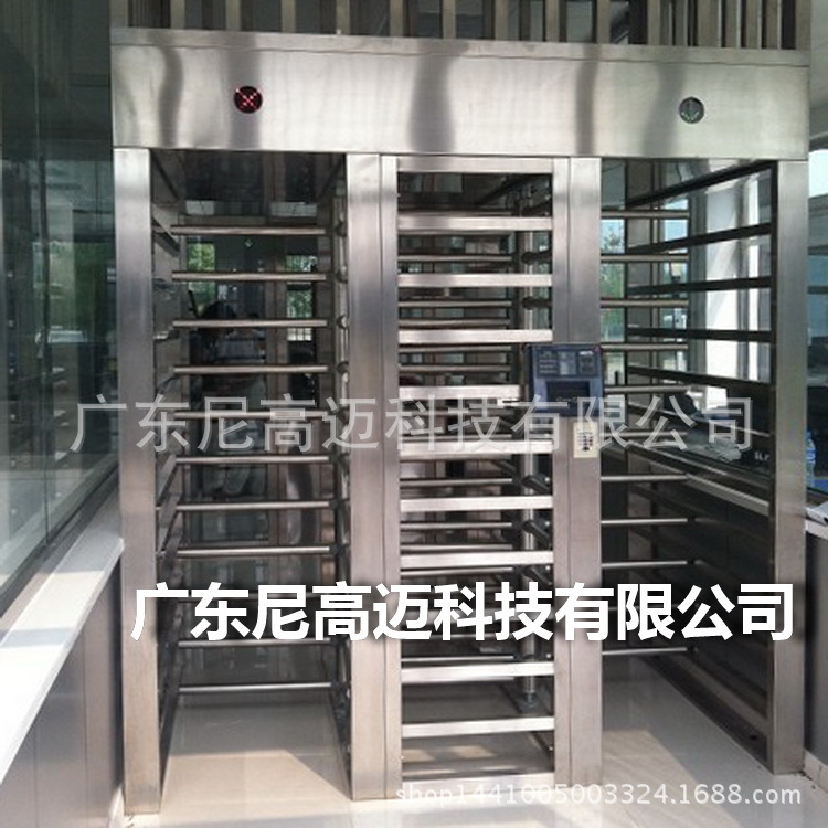 供应北京监狱全高闸安防系统-监狱指静脉识别AB互锁大门全高转闸