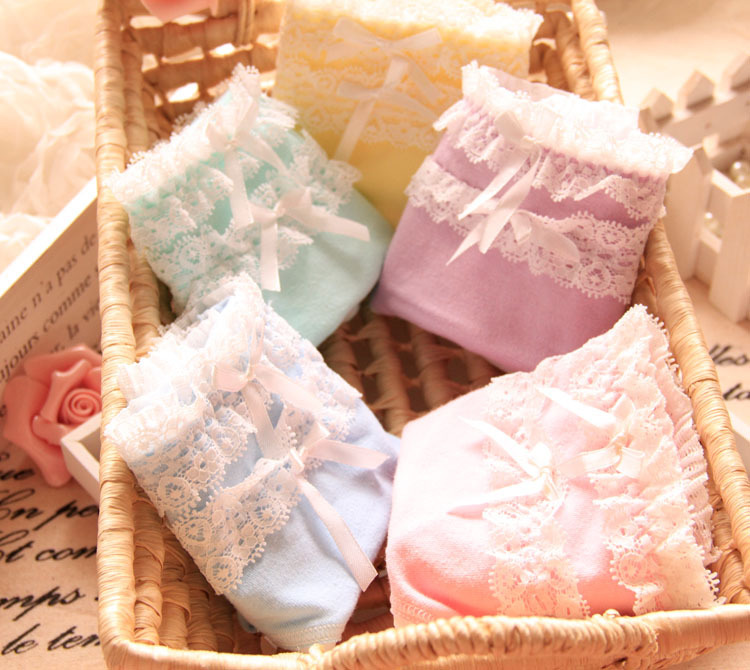 Slip 3127A Lace en coton - Ref 651561 Image 12