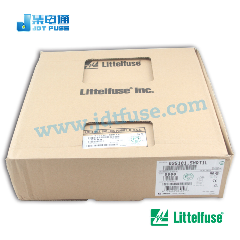 电阻式保险丝025101.50NRT1L/0253力特Littelfuse原装现货