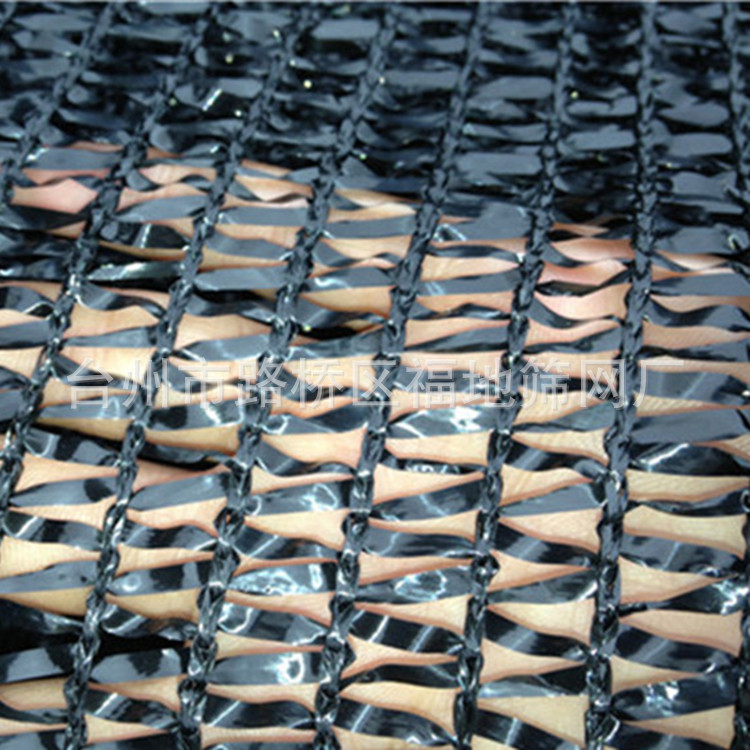 黑色遮阳网盖土网蔬菜大棚植物防晒网 户外隔热网 防老化遮阴网