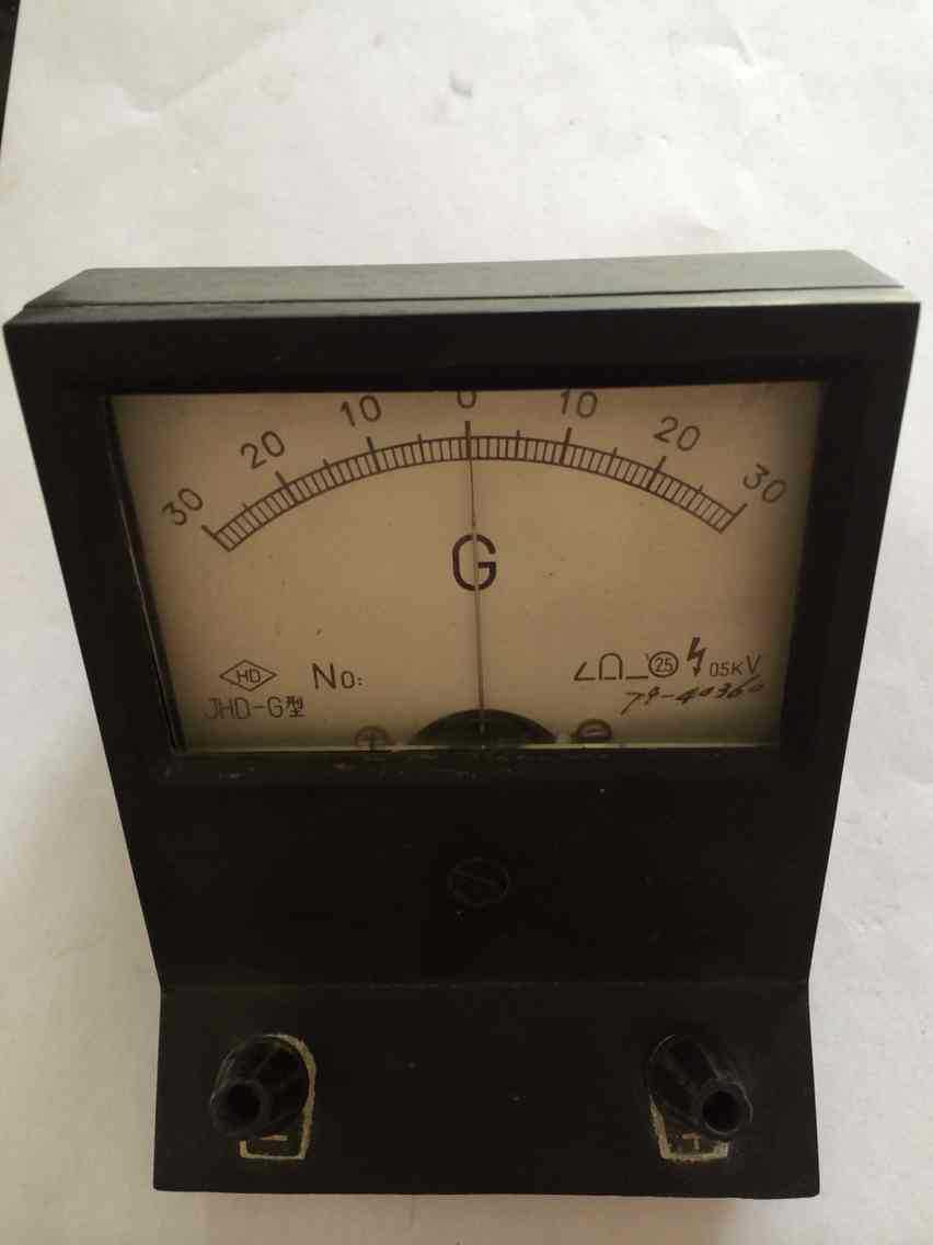 灵敏电流计 灵敏电流表古董级 指针式电流表 物理教学仪器批发