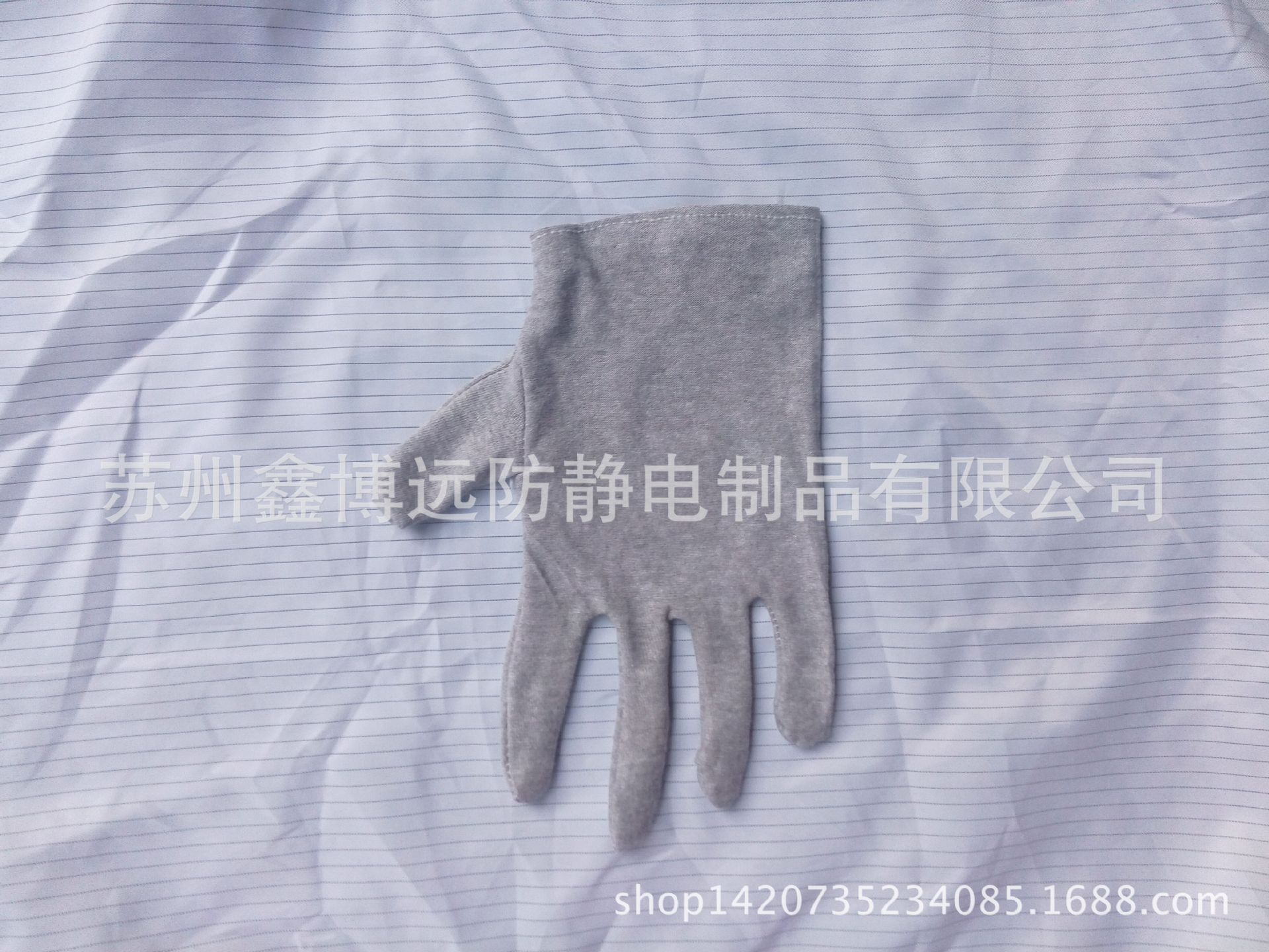 供应加厚灰色棉手套   较耐脏棉布手套 灰色棉毛作业手套