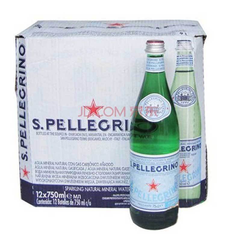 San Pelligrino 圣培露天然矿泉水 750ML 整箱12瓶