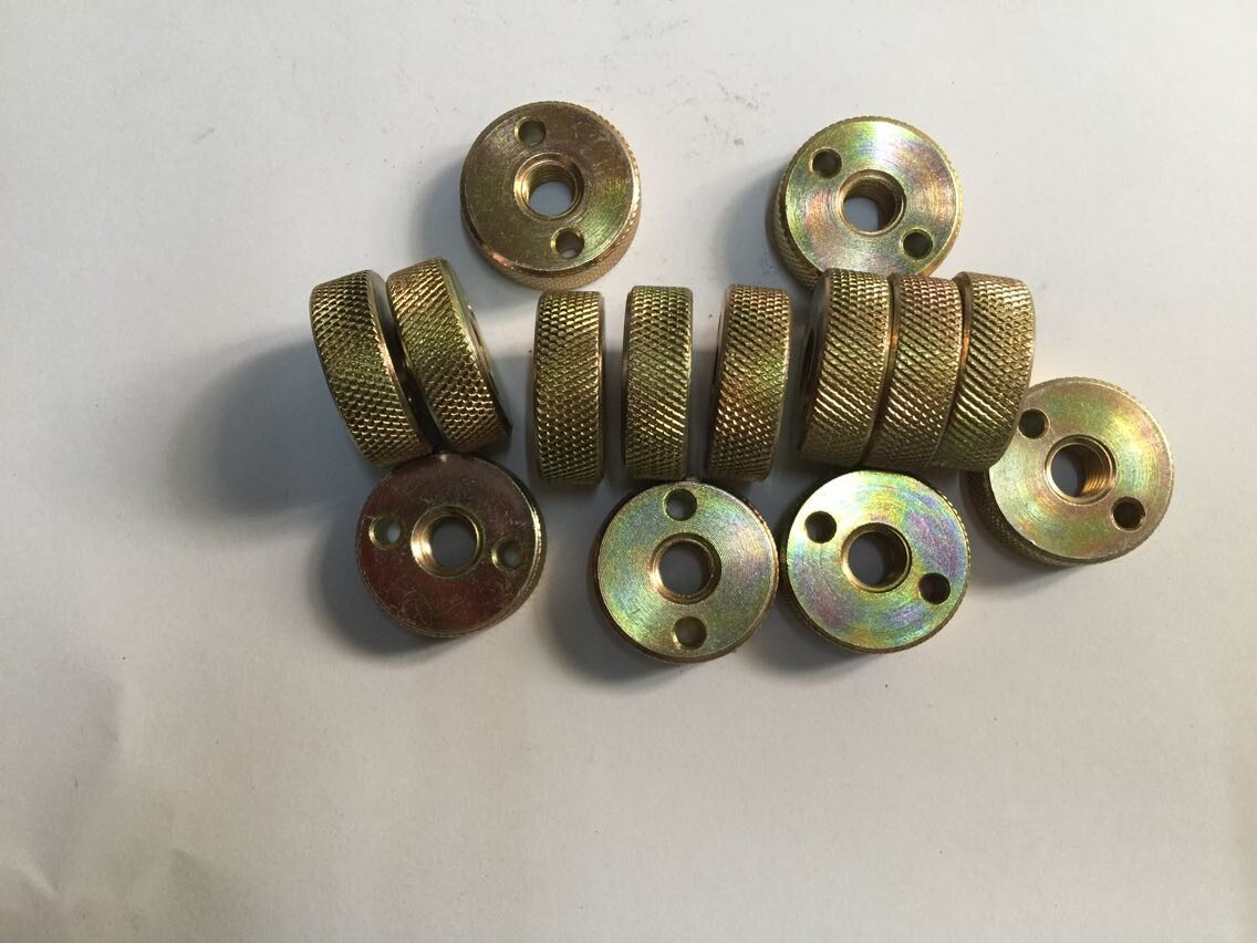 优质供应滚花螺母，各类螺母紧固件加工