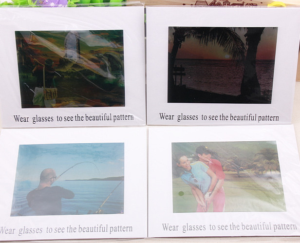 热销爆款测试片 偏光镜测试卡 测试纸 测试图 大号厂家批发|ru