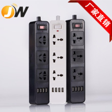插座厂家直销带USB平板排插 4A负载USB插线板 私模 价格优惠