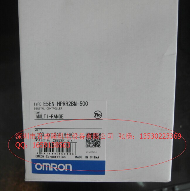 欧姆龙OMRON原装全新 温控器E5ZN-2TPH03TCFLK