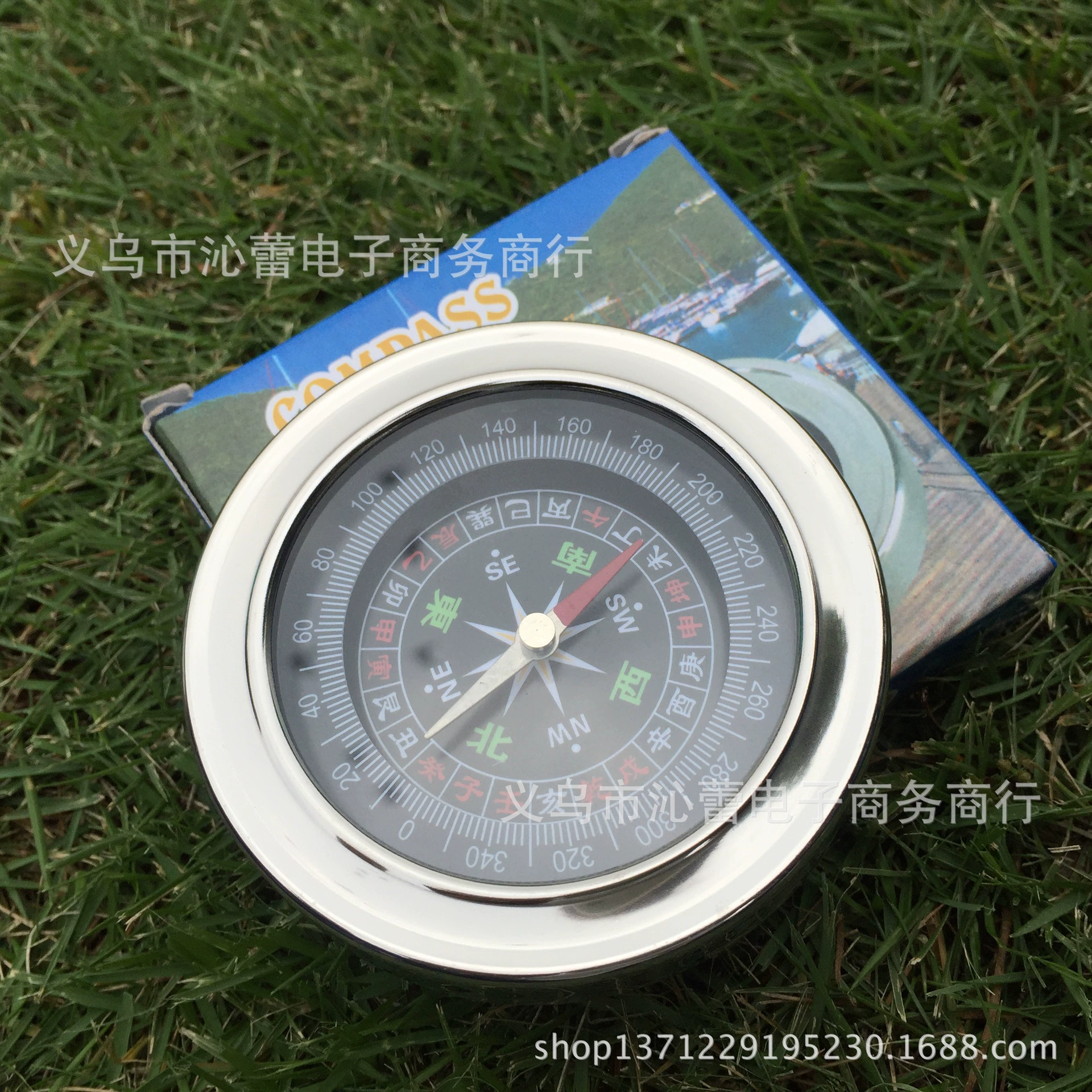 Компас из нержавеющей стали компас Северная игла открытый компас мини диаметр 75 мм