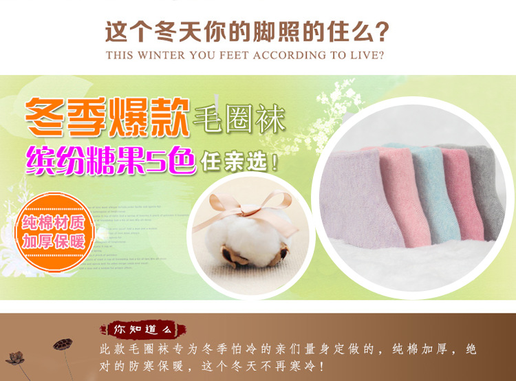 女毛圈袜祥2