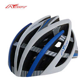 AIDY品牌 一体成型骑行头盔山地自行车头盔户外轮滑溜冰安全帽