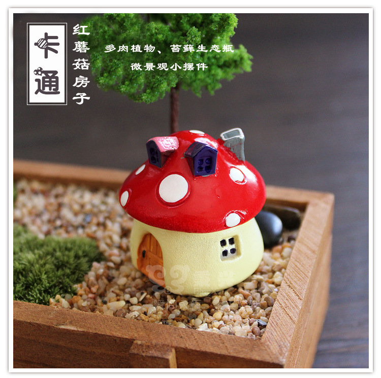 Creative succulent plant moss ecological bottle micro -landscape…