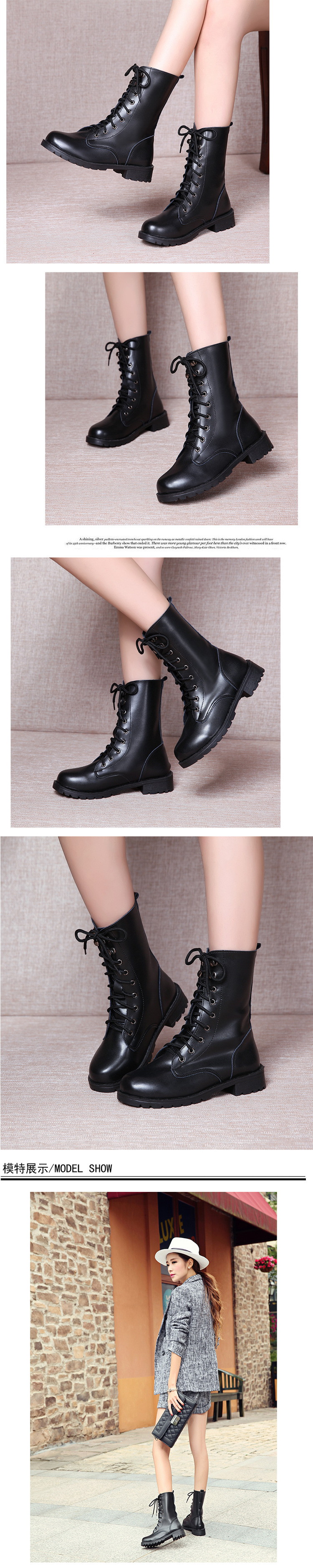 Bottes femme JINXING CHAUSSURES en PU artificiel - Ref 3354865 Image 12