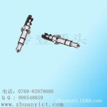 3.5*6.0耳机插针 三极四极  公头母座 专壹盛厂家直销