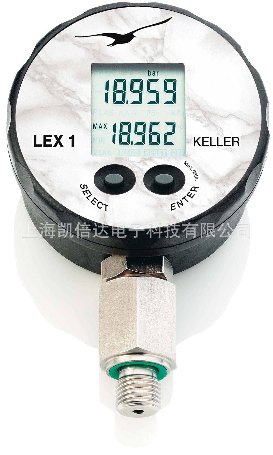 供應KELLER LEX1超高精度5位數字壓力表