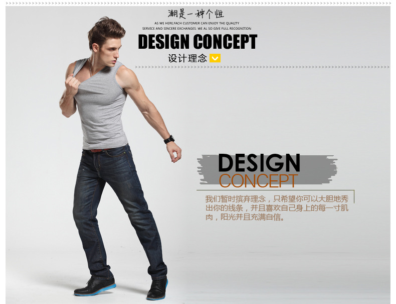 Débardeur homme Cotton vest - Ref 1586859 Image 7