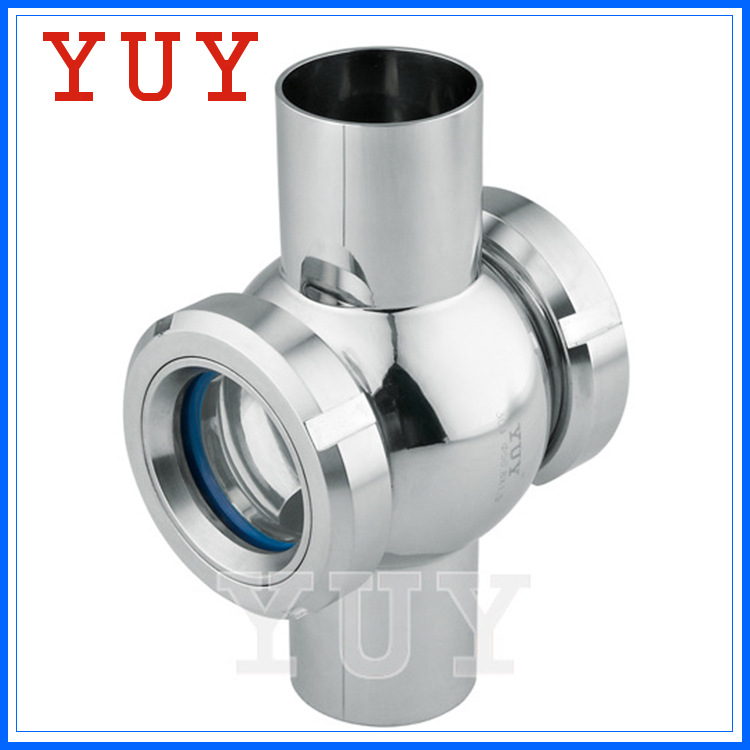 球型四通视镜，不锈钢卫生视镜，玻璃视镜，远恩