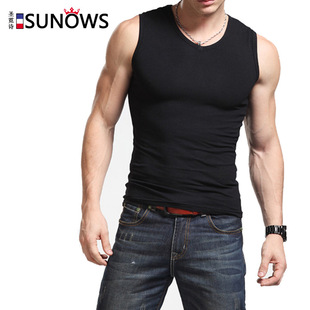 Débardeur homme Woolen gilet en coton - Ref 1590605 Image 7