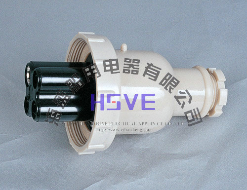 船用日标水密防水插头合成树脂T-2MA/2MB 792803/04 250V20A四孔
