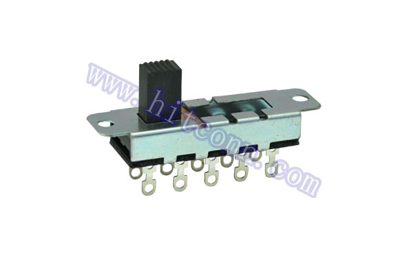 工厂直供环保拨动开关,SS-24N01二排四档,TE/TYCO美国泰科替代	