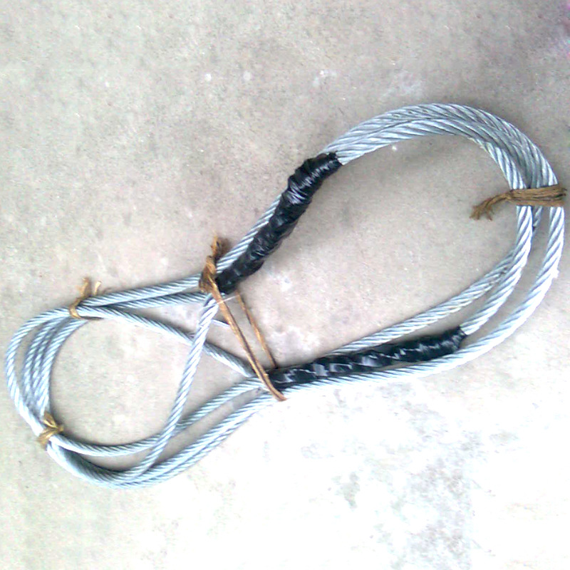 厂家直销安全防护钢丝绳索具 柔韧吊带索具 高强度尼龙绳索具