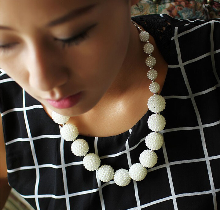 diy jewelry accessories, detachable bayberry pearl flower balls, ABS imitation pearl hanging ball decoration accessories, wedding gifts detail image 10