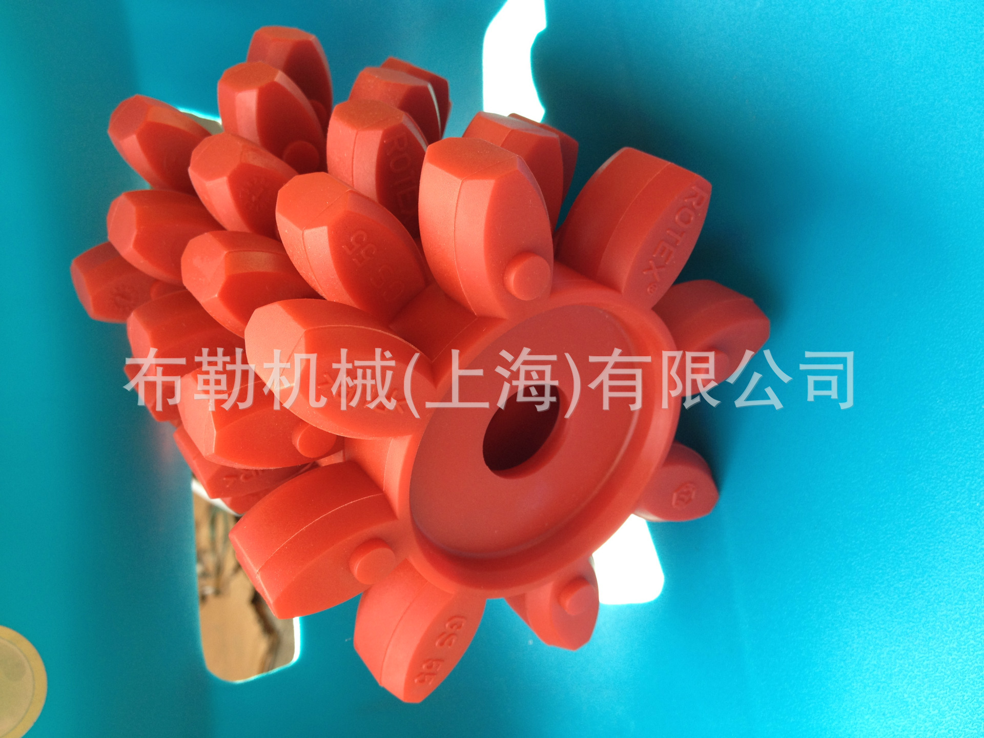 德国KTR胶垫ROTEX-GS55梅花联轴器弹性体/缓冲块/减震胶圈8个瓣