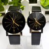 Trend fashionable quartz watch suitable for men and women for beloved, wholesale, Korean style