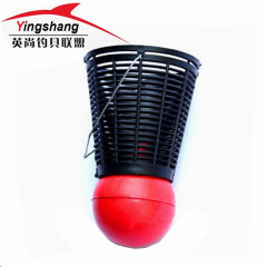 【 羽毛球形打窩器】 釣魚窩料器 永樂漁具配件垂釣工具批發