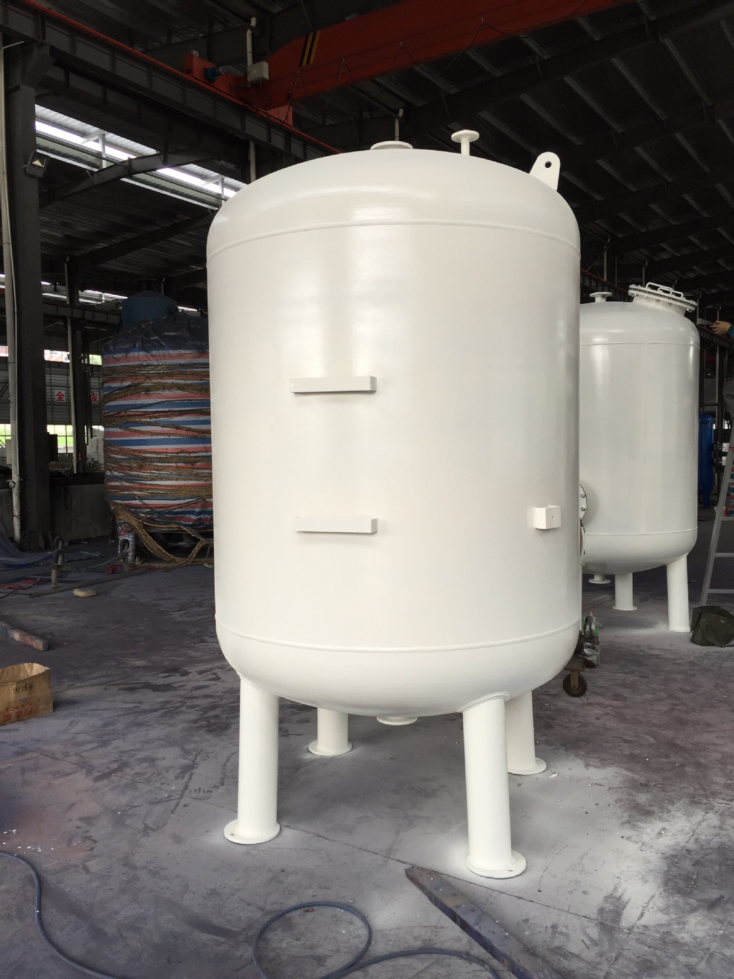 流量20T/H  中水回用预处理过滤器 2#4#石英砂滤料砂滤器