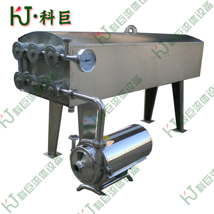 食醋UHT超高温瞬时灭菌机 酱油列管式杀菌机 调味品高温杀菌设备