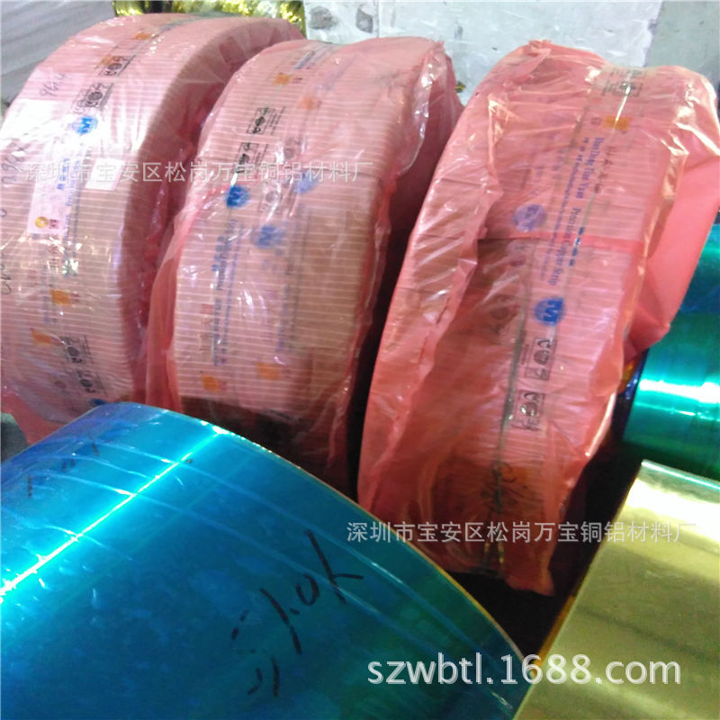 H62全硬黄铜带 深冲H65黄铜带 H65黄铜片 专业生产 规格多