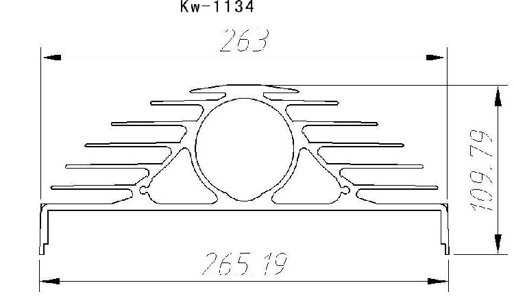 氧化黑色散热片 LED散热器 河南电子散热器 铝型材 铝板冲压
