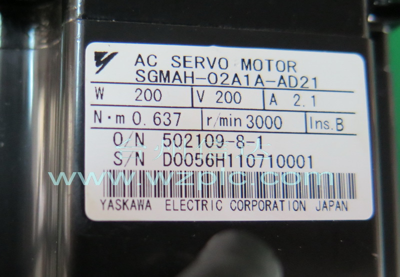 台州信达  二手安川电机  SGMAH-02A1A-AD21 保修三个月  询价